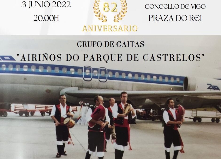 «AIRIÑOS DO PARQUE DE CASTRELOS» 82 ANIVERSARIO  3 XUNIO AS 20:00